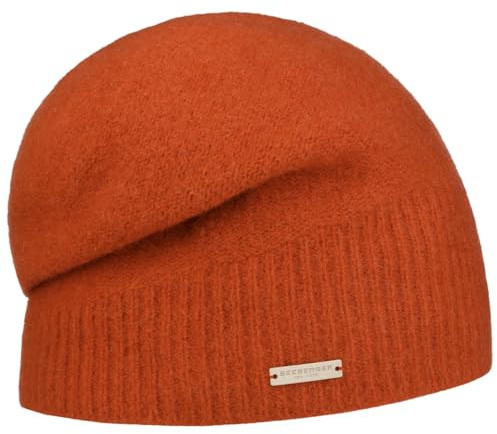 Seeberger Ribbed Edge Headsock Walkmütze Wollmütze Beanie Damenmütze Damen - Herbst Sommer Frühjahr Winter Frühling-Sommer Herbst-Winter