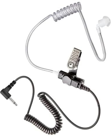 3.5mm Listen Only Receive Only Covert Acoustic Tube Earpiece for DP1400 CP040 GP300 GP88 Radio