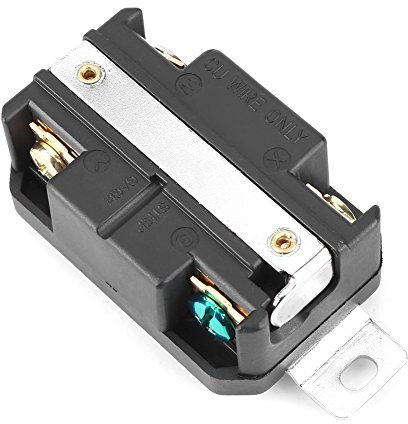 Zerodis Steckdose NEMA L14-20P 20A, Schwarz, Polycarbonat, 4-polig, 125/250V, Verriegelbar, 20.000 Steckzyklen, CSA, NEMA, Universal
