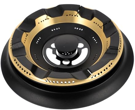 BRIGHTFUFU Gas Ring Reducer Für Gasherd Hochtemperaturbeständige Feuerabdeckung Einfach Zu Reinigen Installieren Für Restaurants Und Hotels Effiziente Nutzung Für Schnelles Kochen