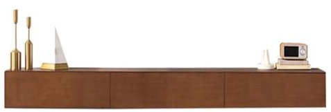 SZKTHD Meuble TV Suspendu en Bois Couleur Noyer, pour Salon 150/200/240 Cm(150CM/59.1IN)