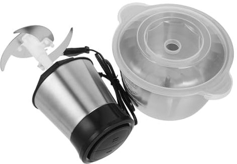 GALPADA Picadora De Carne Eléctrica Acero Inoxidable Para Carne Verduras y Doble Para Uso Doméstico