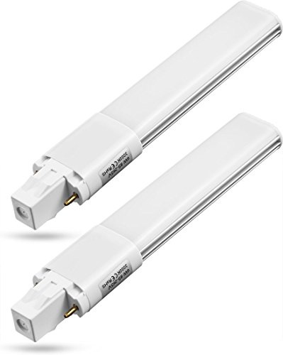Amazing power 6W LED GX23 PL Lamp 2-Pin Base 13W CFL Replacement 6000K