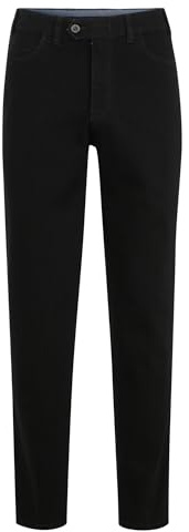 BRÜHL FINE TROUSERS Swingpocket Herren Milano II 003142 I Herrenhose mit Komfortdehnbund aus Ring-Stretch-Denim I Optimale Bewegungsfreiheit
