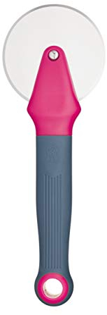Colourworks Pizza Cutter Wheel, Stainless Steel, Raspberry, 19 cm, Pink