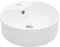 vidaXL Lavabo avec Trop-Plein Lave-Mains Vasque à Poser Monter Salle de Bain Intérieur Salle d'Eau Cabine de Toilette Maison Céramique Blanc
