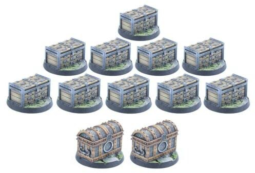 Modiphius Entertainment The Elder Scrolls Call to Arms - Treasure Chests Upgrade Set - EN