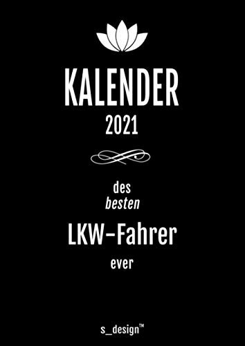 Kalender 2021 für LKW-Fahrer / Kraftfahrer / Trucker: DIN A4 Tagesplaner / Wochenplaner / Terminkalender für das ganze Jahr: Termin-Planer / ... von 7 bis 21 Uhr (4 Termine pro Stunde)