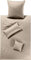Erwin Müller Bettwäsche Passau Mako-Damast Taupe Größe 1x 135x200 cm + 1x 80x80 cm