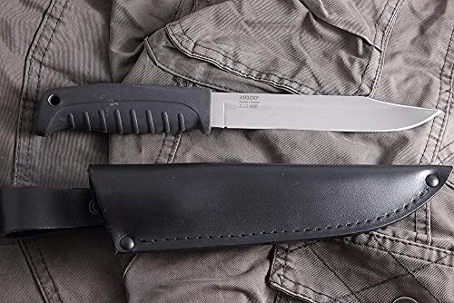 Kizlyar Original Messer — Taran Elastron Polish — Camping Taschenmesser aus japanischem AUS8 Stahl