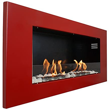 Kaminbau Mierzwa Gelkamin Ethanolkamin Kaminofen Aurora Premium Royal Rot Glanz