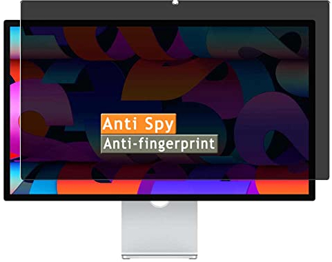 Vaxson Anti Spy Schutzfolie kompatibel mit Apple Studio Display 27 Monitor Display folie folien Displayschutzfolie （ nicht Panzer Schutz Glas folie SchutzGlas nicht PanzerGlas ）