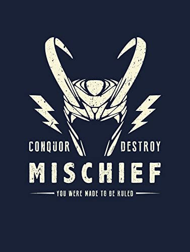 Komar Wandbild - Loki Mischief - Größe: 30 x 40 cm - Marvel, Kinderzimmer, Wandgestaltung, Bild