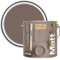 Rust-Oleum Peinture Mate Murs et Plafonds Brune - Torrent 2,5L