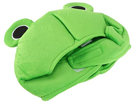 Amosfun Plüschhut Frosch Kopfschmuck Beanies Für Warme Kopfbedeckungen Familienfoto-requisiten