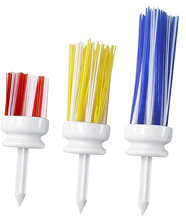 Ronyme Pinsel Golf Tees Typ Golf Tees Pinsel Typ Golf Zubehör Höhe Fahrer Training, Tee Outdoor Unterstützung Männer Frauen Langlebig Golf Tee Pinsel Top