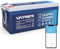 VATRER POWER 12V 200Ah Batteria Litio LiFePO4 Riscaldamento con 200A BMS -20℃ Batteria Ricaricabile a Bassa Temperatura 5000+ Cicli Profondi con Bluetooth Perfetta per RV, Camper, Off-grid, Solare