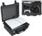 Case Club Custodia rigida per PS5 Slim – Custodia impermeabile con scomparto per cuffie e slot personalizzati per 1 gioco, supporto e 1-2 controller (Playstation 5 Slim)