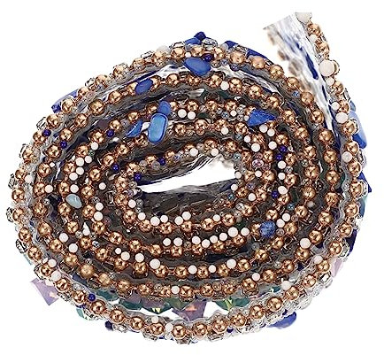 PLAFOPE En Strasskette 2 5 Cm Stein-strassbesatz Für Hochzeitstorten-dekorationen 50 Cm Rolle