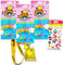 Hello Kitty Schl sselband-Blindtasche, 3 St ck, Hello Kitty Geschenkpaket inklusive 3 Hello Kitty Lanyards mit Charms, Kartenhaltern und mehr | Hello Kitty Ausweishalter-Set