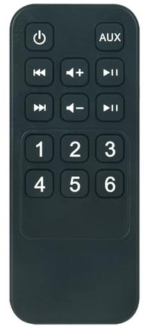 VINABTY Télécommande de Remplacement adapté pour Bo-se SoundTouch Series II Portable, 20 & 30 Music System