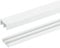 sourcing map 4Set White Plastic Sliding Door Track, Sliding Glass Window Track for 1/4 Thick Panels, for Closet Glass Cabinet Door Track (3Ft Long)