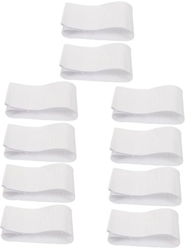 Gatuida 2stücke Fußball Armbinde Weiße Blank DIY Für Sportspieler Fußball Kapitänsbinde Verstellbar Komfortabel Für Rugby Basketball Hockey