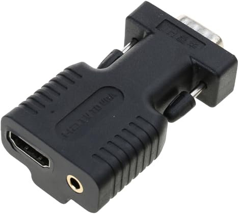 Femmina a maschio Convertitori Cavo HDMIcompatible Femmina A VGA Maschio Adattatore 1080p Per PC Laptop Tablet