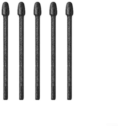 Lot de 5 embouts de rechange pour stylet Wacom Pro Pen 2 : noir et gris (5 noirs + 1 clip)