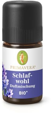 PRIMAVERA Duftmischung Schlafwohl bio 5 ml - Lavendel fein, Vanille und Neroli - Aromaöl, Duftöl, ätherisches Öl - Aromatherapie - vegan