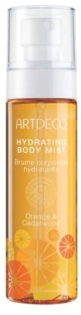 ARTDECO Hydrating Body Mist Orange & Cedarwood | Belebendes Körperspray mit Orange & Zedernholz, erfrischend & pflegend, 1 x 100 ml