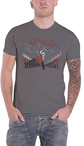 Pink Floyd The Wall Marching Hammers Men's T-shirt Black
