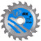 OX Wood Cutting Circular Saw Blade 190/30mm, 20 Teeth ATB