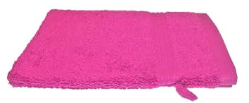Julie Julsen Waschlappen in 23 Farben erhältlich weich und saugstark 500gsm Öko Tex Pink 15 x 21 cm