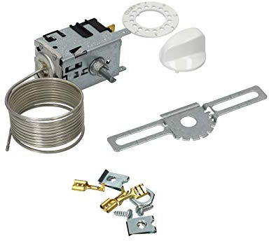 Thermostat Kühlschrankthermostat mit Zubehör für Danfoss 077B7003 Nr.3 für Kühlschrank