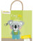 Avenue Mandarine KC090C Set Mini Couz'in, mit Löchern Versehene Wollfilzelemente, Selbstklebende Wollfilzelemente, Füllwatte, Nadel aus Kunststoff, Nähgarn, 1 Set, Riley