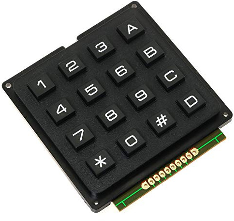 RLECS Matrix Array Switch Tastiera Tattile Modulo MCU Board 16 Tasti Pulsante per Arduino 4x4 Tastiera