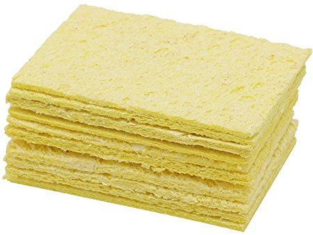chenpaif 10pcs Electric Welding Soldering Iron Sponge Cleaning Cleaner Pads