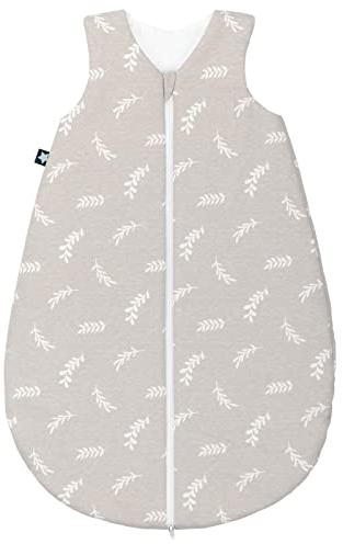 Julius Zöllner Baby Sommerschlafsack aus 100Prozent Jersey Baumwolle, Größe 56 , Standard 100 by OEKO-TEX, Twiggy