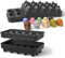 JasCherry Moule à Glaçons en Silicone, 10 Cavité Moules à Chocolat Tête de Mort 3D pour Halloween Bricolage Savon Gâteau Bonbons, Machine à Glaçons pour Refroidir Whisky, Cocktails et Boissons #2