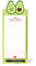 Legami Don't Forget – Bloc de notas magnético, 11 x 28 cm, aguacate