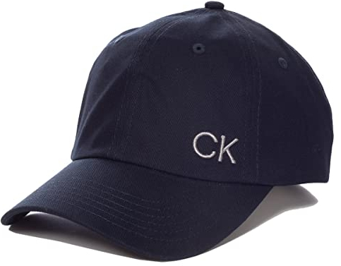 Calvin Klein Herren-Twill-Kappe aus Baumwolle – Marineblau – Einheitsgröße