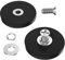 MIN CI 2 Stück Neodym Magnete Extra Stark, Magnet mit Gewinde D43x6mm M4 Magneten Schraubbar Flach Magnete mit Loch Senkkopf Magnete zum Anschrauben Autolichter Topfmagnet Groß Magnet Rund