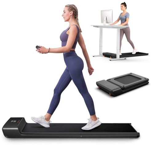 WalkingPad by KingSmith Z1, P1, A1 Pro, Z3 H+, G1 Walking-Pad Laufband für Zuhause Büro klappbar (je nach Modell: bis zu 136kg Tragkraft, 12km/h; alle Modelle: LED-Display, App, Keine Montage nötig)