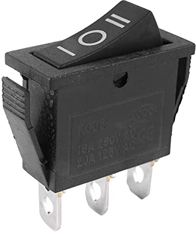 AC15A/250V 20A/125V 3 Pin SPDT -ON 3 Position Rocker Switch