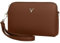 ZMDB Handtasche Klein Umhängetasche PU Leder Handytasche mit Handgelenkband & Verstellbar Abnehmbar Schultergurt, Crossbody Bag mit Reißverschluss
