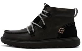 Hey Dude Reyes Boot Damen Schnürstiefel in Schwarz, Größe 38