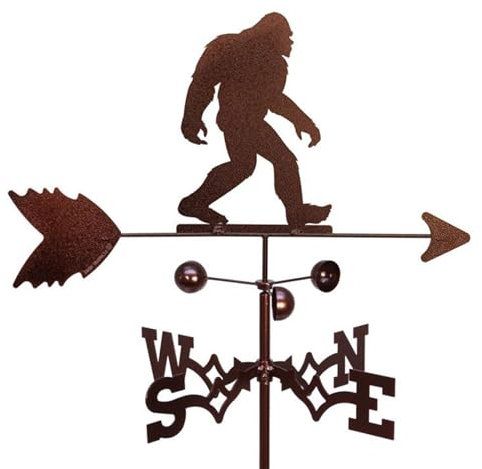 Girouette De Jardin ExterieurGirouette Vintage en Métal Originales Motif Animal Noir Indicateur De Direction du Vent pour Jardin, Toit, Padel
