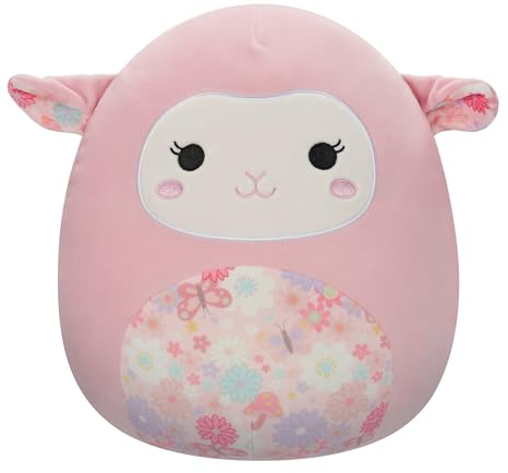 Squishmallows SQCR05430 - Lala das rosa Lamm 30 cm, offizielles Jazwares Plüsch, superweiches Kuscheltier