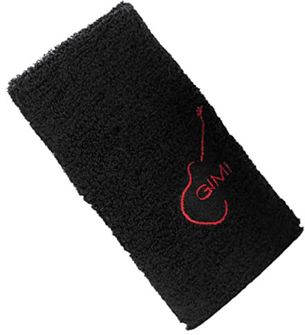 FRCOLOR Armbänder für Gitarrenspieler, Schweißgürtel für Herren, Gürtel, schwarz, Gitarre, Fußballzubehör, Herren-Gürtel, Fußball, Basketball, Polyester, Tennis, Schweißband